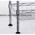 NSF Approbation 4 Tiers Chrome Mesh Rack de panier de cuisine